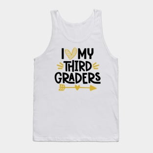 I Love My Third Graders Back to School Teacher Tank Top